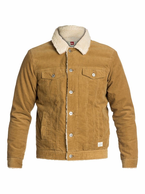 quiksilver, Doogies Jacket, BRITISH KHAKI (cne0) 0 Doogies Jacket EQYJK03015 Quiksilver