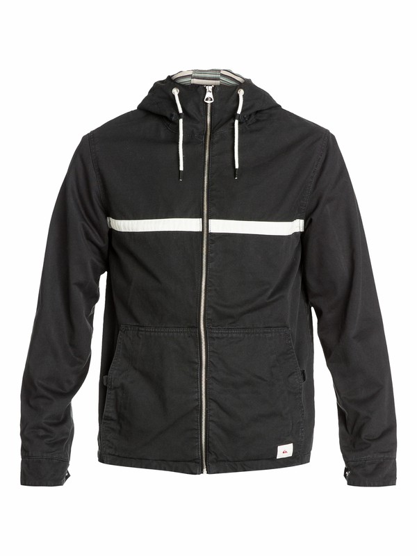 quiksilver, Carpark Jacket, DARK CHARCOAL (kta0) 0 Carpark Jacket EQYJK03024 Quiksilver