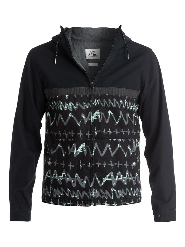 Carpark Allover EQYJK03136 0 Carpark Allover - Veste à capuche EQYJK03136 Quiksilver
