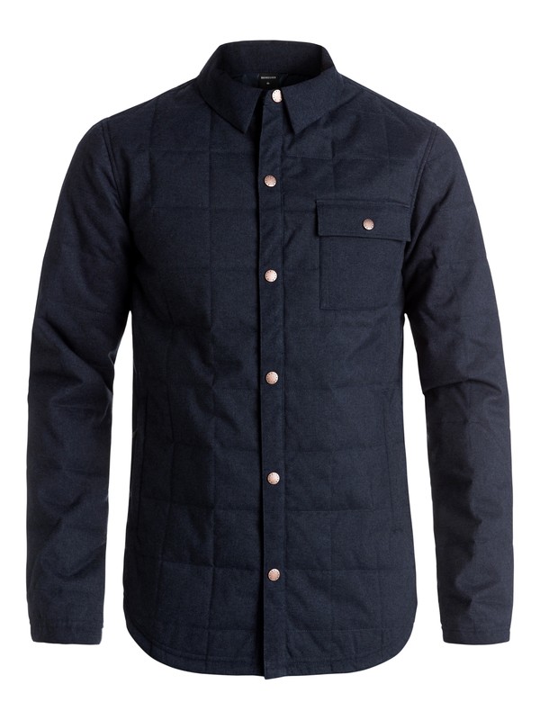 quiksilver, Agent - Veste chemise d'isolation thermique, NAVY BLAZER (byj0) 0 Agent - Veste chemise d'isolation thermique EQYJK03210 Quiksilver