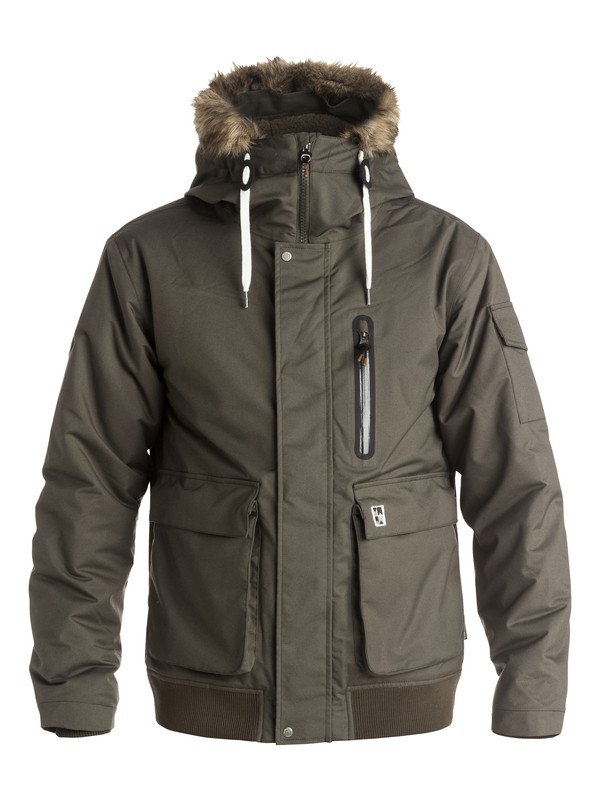 quiksilver, Arris - Manteau technique, BELUGA (kry0) 0 Arris - Manteau technique EQYJK03216 Quiksilver