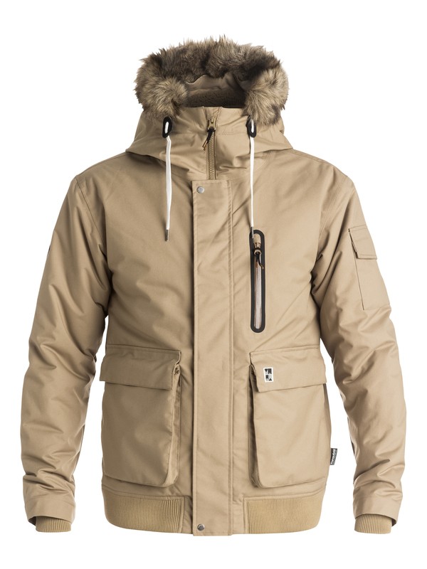quiksilver, Arris - Manteau technique, ELMWOOD (tmp0) 0 Arris - Manteau technique Beige EQYJK03216 Quiksilver