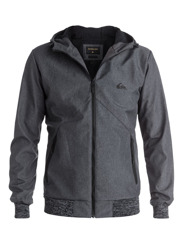quiksilver, The Manik - Blouson à capuche, DARK GREY HEATHER (ktfh) 0 The Manik - Blouson à capuche EQYJK03221 Quiksilver