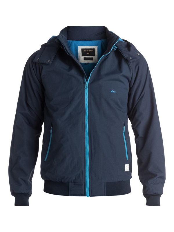 quiksilver, Out The Back - veste, NAVY BLAZER (byj0) 0 Out The Back - veste Bleu EQYJK03225 Quiksilver