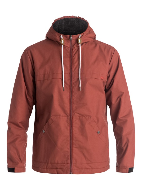 quiksilver, Wanna - Blouson à capuche, BARN RED (rqj0) 0 Wanna - Blouson à capuche Rouge EQYJK03227 Quiksilver