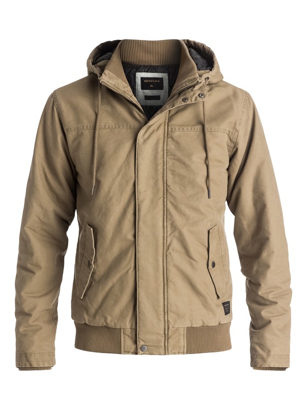 quiksilver, Everyday Brooks Jacket, ELMWOOD (tmp0) 0 Everyday Brooks Jacket Beige EQYJK03231 Quiksilver