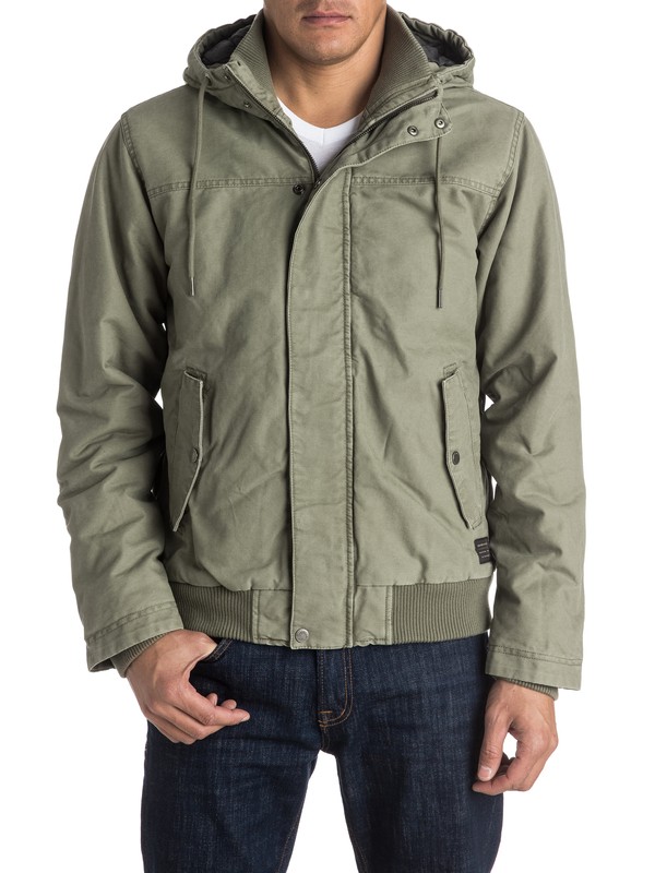 quiksilver, Everyday Brooks Jacket, DUSTY OLIVE (gpb0) 0 Everyday Brooks Jacket EQYJK03231 Quiksilver