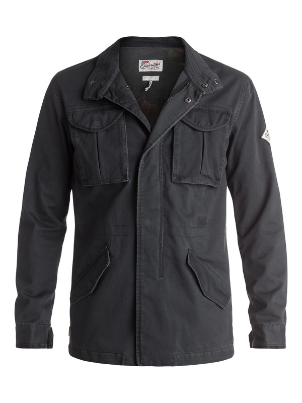 quiksilver, New Capital - Veste militaire, TARMAC (kta0) 0 New Capital - Veste militaire Noir EQYJK03242 Quiksilver