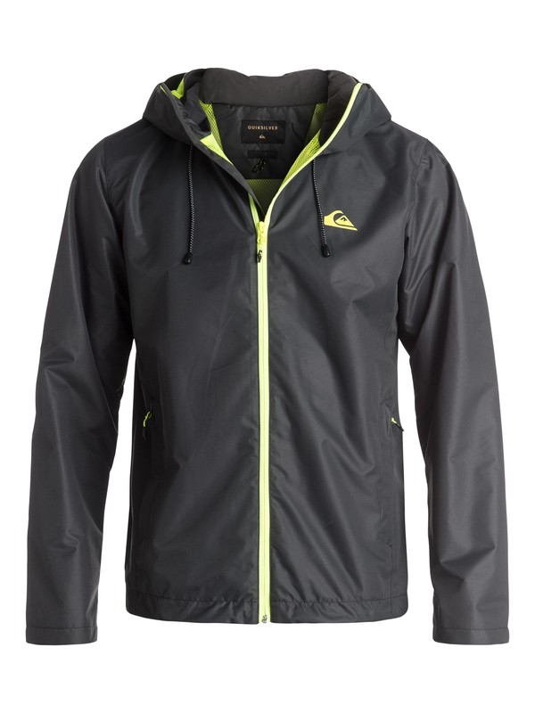 quiksilver, The Petrinik - Coupe-Vent, TARMAC (kta0) 0 The Petrinik - Coupe-Vent Noir EQYJK03247 Quiksilver