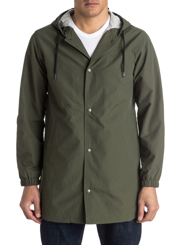 quiksilver, Tricky Nation - Coupe-Vent long, FOREST NIGHT (csn0) 0 Tricky Nation - Coupe-Vent long EQYJK03248 Quiksilver