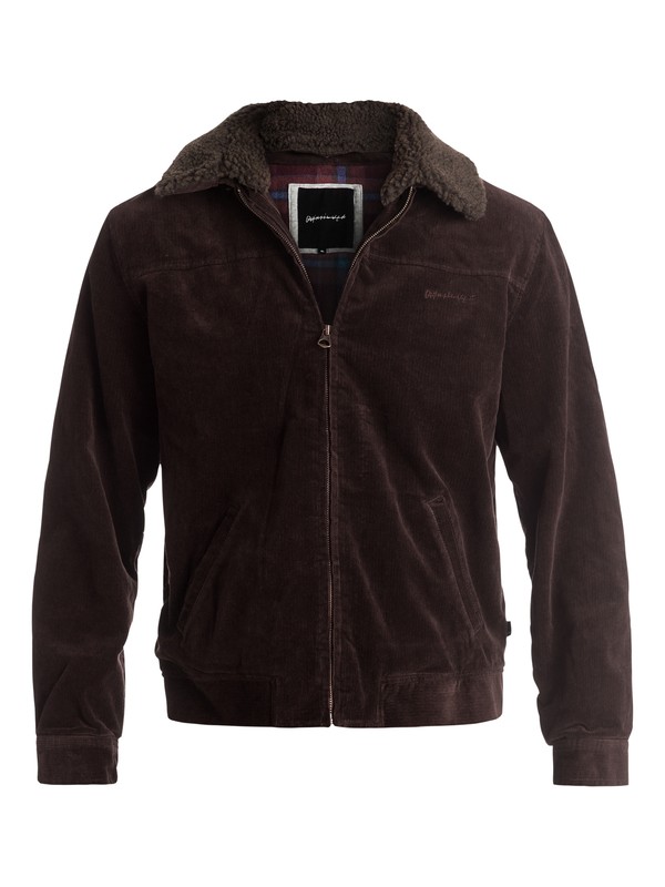 quiksilver, Old Boss - Blouson en velour côtelé, DEMITASSE (ctk0) 0 Old Boss - Blouson en velour côtelé Marron EQYJK03249 Quiksilver