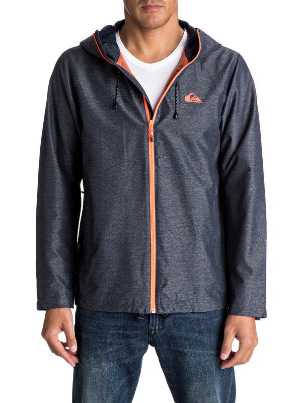 quiksilver, The Petrinik - Coupe-vent hydrofuge, NAVY BLAZER (byj0) 0 The Petrinik - Coupe-vent hydrofuge EQYJK03284 Quiksilver