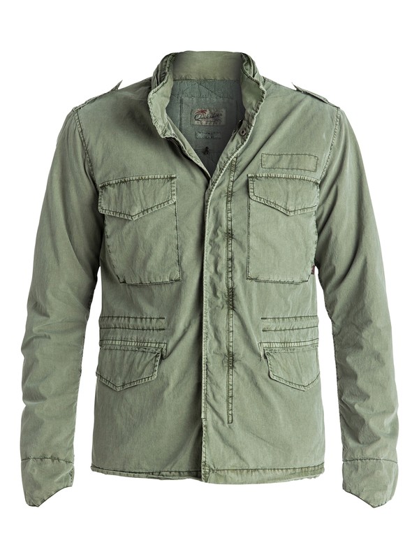 quiksilver, Frazer Hillz - Sommer-Feldjacke, FOUR LEAF CLOVER (gph0) 0 Frazer Hillz - Sommer-Feldjacke Grün EQYJK03286 Quiksilver