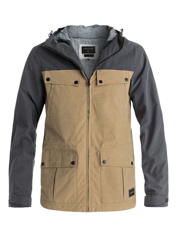 quiksilver, Куртка Clover Daze, ELMWOOD (tmp0) 0 Куртка Clover Daze Бежевый EQYJK03292 Quiksilver