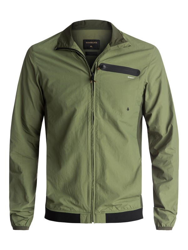 quiksilver, Arroyo - Veste sport et loisirs, FOUR LEAF CLOVER (gph0) 0 Arroyo - Veste sport et loisirs Vert EQYJK03312 Quiksilver