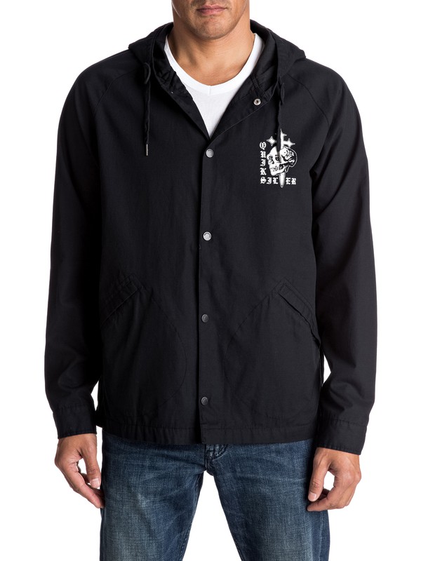 Hideaway Coach - Baseball Coach Jacket EQYJK03314 0 Hideaway Coach Baseball Coach Jacket EQYJK03314 Quiksilver