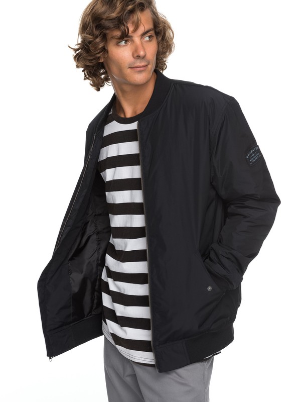 quiksilver, Charveen Bomber Jacket, BLACK (kvj0) 0 Charveen Bomber Jacket Black EQYJK03381 Quiksilver