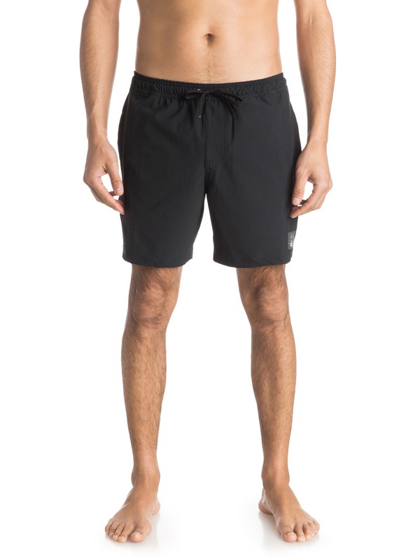 quiksilver, Julien David X Quiksilver 16" Volley Boardshorts, BLACK (kvj0) 0 Julien David X Quiksilver 16" Volley Boardshorts EQYJV03018 Quiksilver