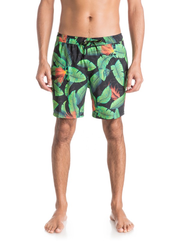 quiksilver, Glitched 17" - Short de bain, GLITCHED GREEN GECKO (ggy6) 0 Glitched 17" - Short de bain EQYJV03065 Quiksilver