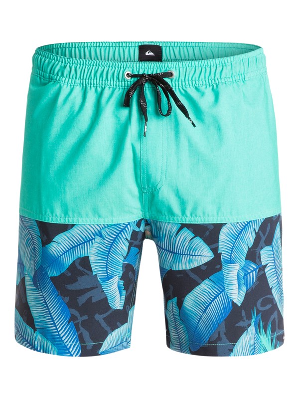 quiksilver, Half Garden 17" - Short de bain, HALF GARDEN POOL GREEN (gmj6) 0 Half Garden 17" - Short de bain EQYJV03075 Quiksilver