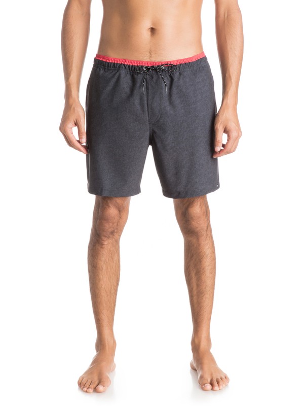 quiksilver, Fruit Bat Stretch 17" - Short de bain, FRUIT BAT BLACK (kvj6) 0 Fruit Bat Stretch 17" - Short de bain Noir EQYJV03080 Quiksilver