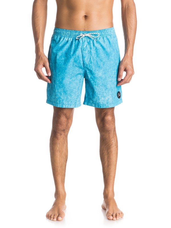 quiksilver, Acid Print 17" Volleys, ACID PRINT DIVA BLUE (bne6) 0 Acid Print 17" Volleys Blue EQYJV03086 Quiksilver