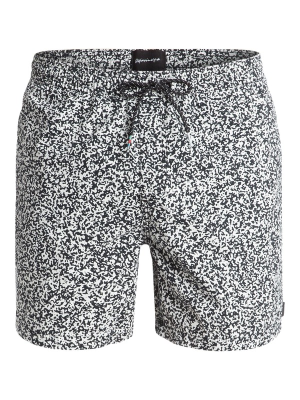 quiksilver, Ghetto Mix 17" Volley Boardshorts, BAD CHANNEL WHITE (wbb6) 0 Ghetto Mix 17" Volley Boardshorts White EQYJV03157 Quiksilver