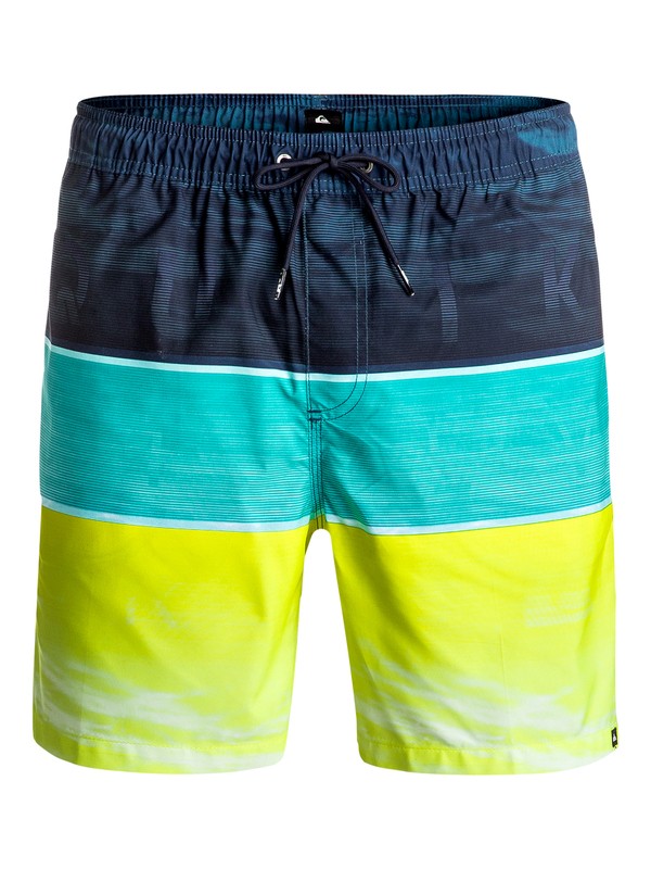 quiksilver, Word Waves 17" - Short de bain, VIRIDIAN GREEN (bnf6) 0 Word Waves 17" - Short de bain Bleu EQYJV03203 Quiksilver