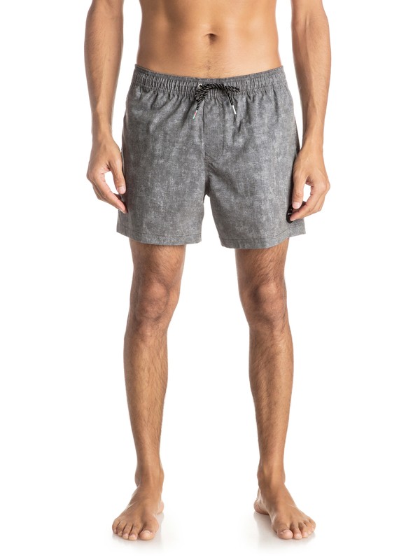 quiksilver, Acid 15" - Short de bain, TARMAC (kta6) 0 Acid 15" - Short de bain Noir EQYJV03214 Quiksilver