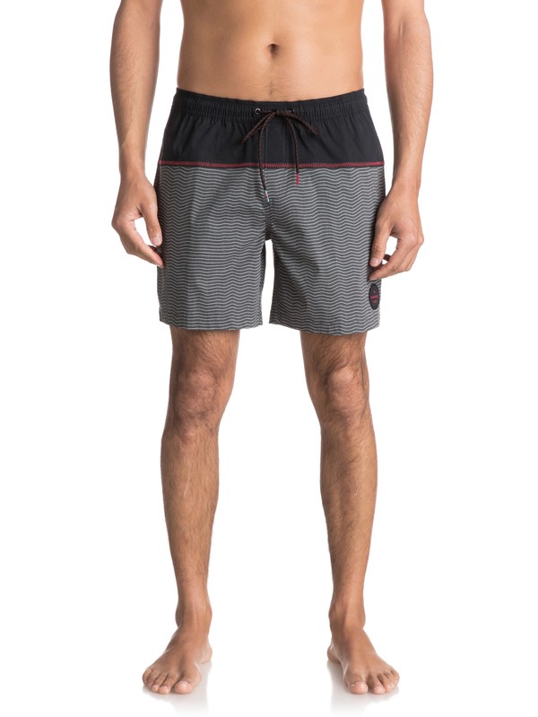 quiksilver, Variable 17" - Bermuda da bagno, BLACK (kvj6) 0 Variable 17" - Bermuda da bagno EQYJV03266 Quiksilver
