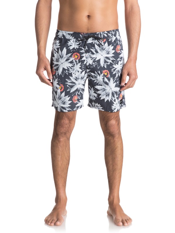 quiksilver, GHETTO SURF VOLLEY 17 NB, BLACK (kvj6) 0 GHETTO SURF VOLLEY 17 NB EQYJV03269 Quiksilver