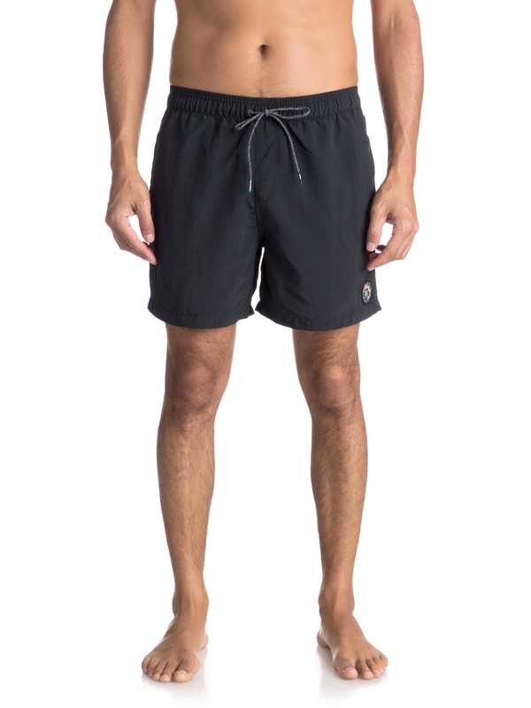 quiksilver, Peaceful Chaos 17" Volley Boardshorts, BLACK (kvj0) 0 Peaceful Chaos 17" Volley Boardshorts Black EQYJV03323 Quiksilver