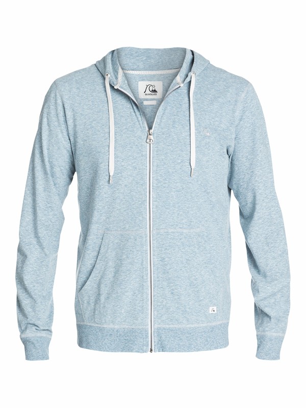 quiksilver, Lakewind Zip Hoodie, BLUESTONE (bmc0) 0 Lakewind Zip Hoodie EQYKT03113 Quiksilver
