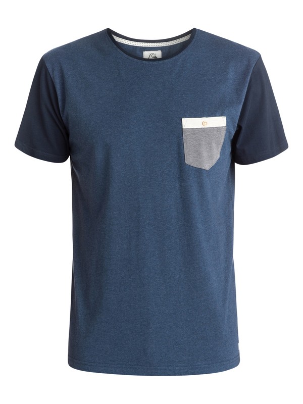 quiksilver, Bay Sic T-Shirt, MEDIEVAL BLUE (bte0) 0 Bay Sic T-Shirt EQYKT03234 Quiksilver