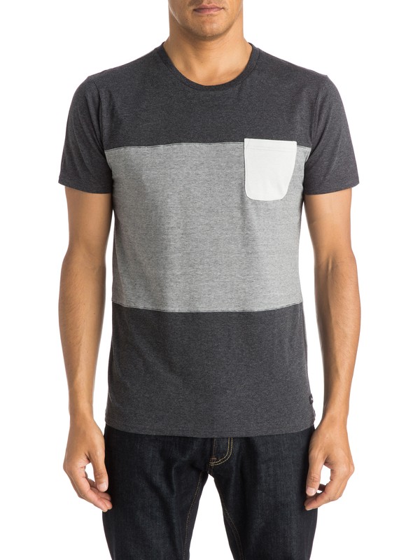 quiksilver, Capture Island Tee, TARMAC HEATHER (ktah) 0 Capture Island Tee EQYKT03279 Quiksilver