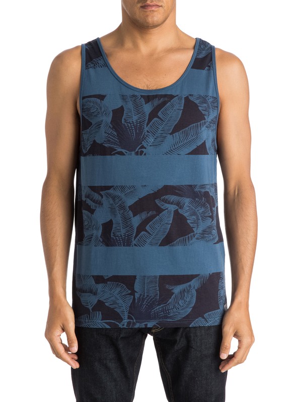 quiksilver, Blatano Tank, DARK DENIM (brq0) 0 Blatano Tank EQYKT03315 Quiksilver