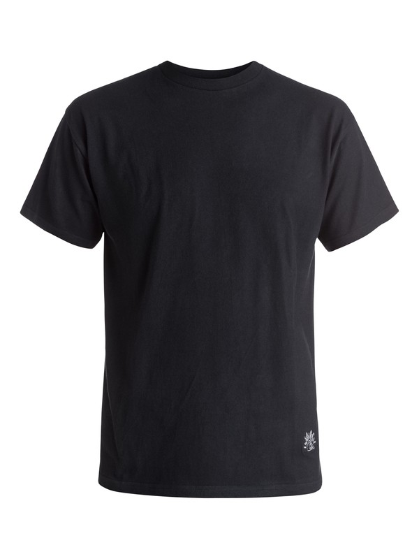 quiksilver, Julien David X Quiksilver Logo - T-shirt, BLACK (kvj0) 0 Julien David X Quiksilver Logo - T-shirt EQYKT03340 Quiksilver
