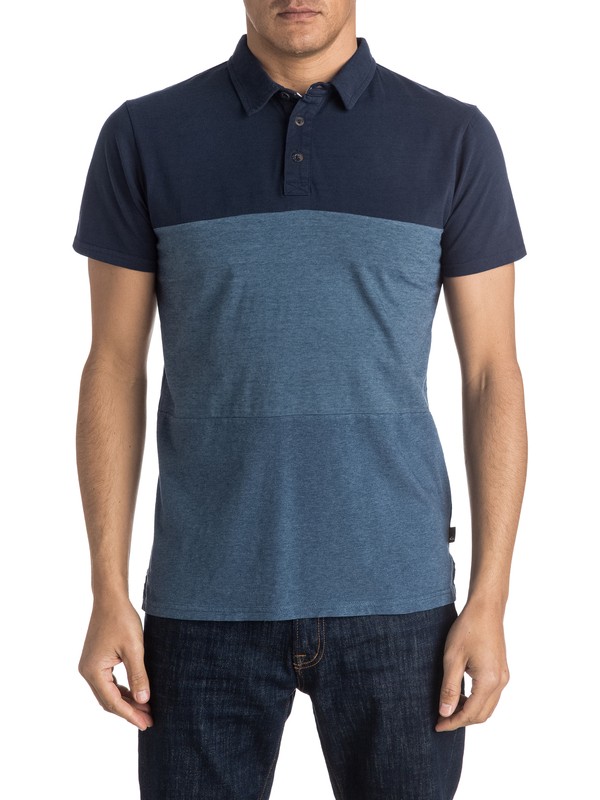 quiksilver, Wave In Motion Polo Shirt, NAVY BLAZER (byj0) 0 Wave In Motion Polo Shirt EQYKT03400 Quiksilver
