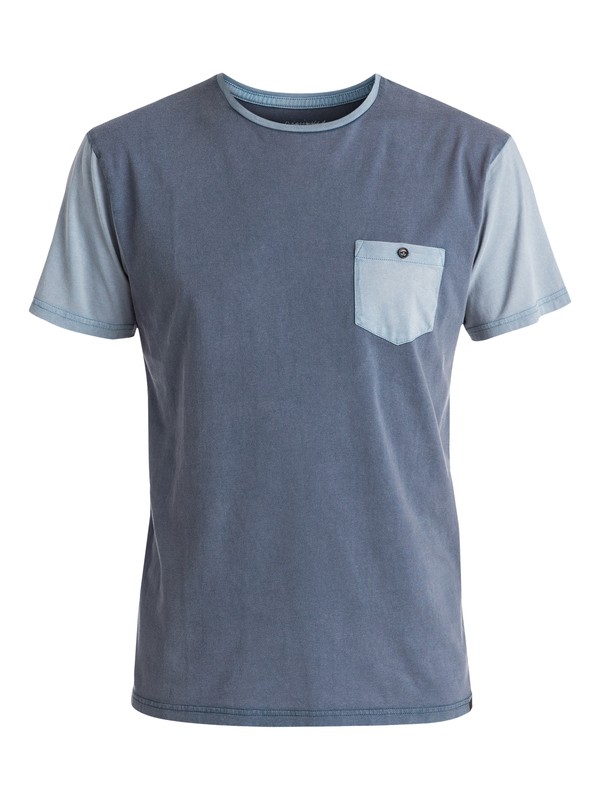 quiksilver, Acid Blocked - Tee-Shirt à poche, DARK DENIM (brq0) 0 Acid Blocked - Tee-Shirt à poche EQYKT03404 Quiksilver