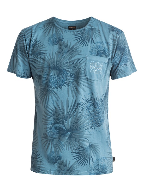 quiksilver, Over It - Tee-Shirt à poche, CAPTAINS BLUE (bme0) 0 Over It - Tee-Shirt à poche EQYKT03406 Quiksilver