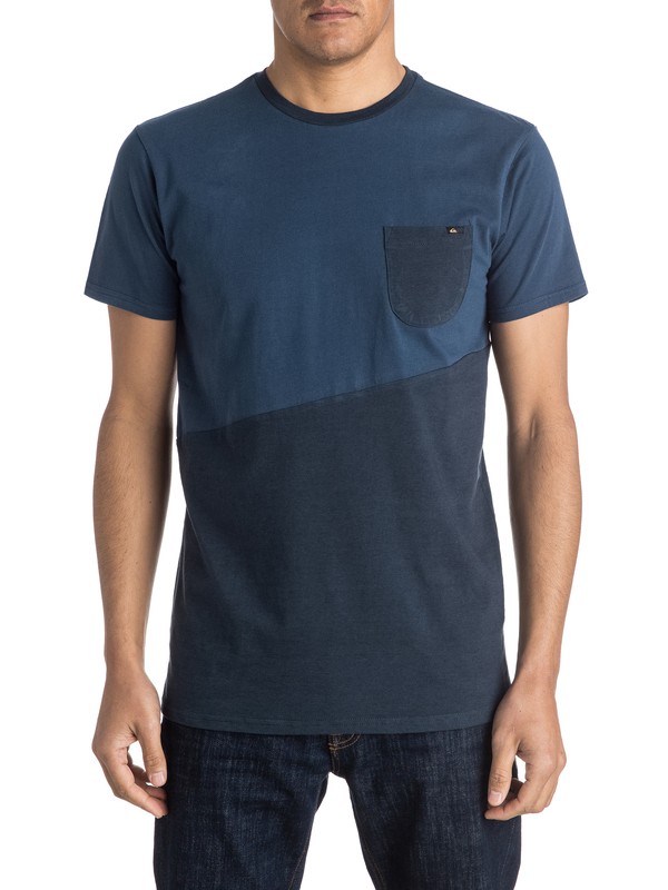 quiksilver, Kapital Ride - Tee-Shirt à poche, DARK DENIM (brq0) 0 Kapital Ride - Tee-Shirt à poche EQYKT03431 Quiksilver