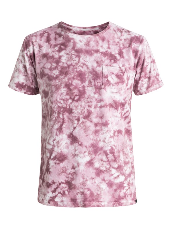 quiksilver, Washed Up - Tee-Shirt, WILD GINGER (rpv0) 0 Washed Up - Tee-Shirt Rouge EQYKT03436 Quiksilver