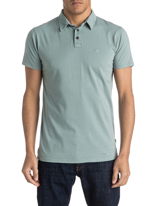 quiksilver, Everyday Sun Cruise Polo Shirt, CHINOIS GREEN (gkb0) 0 Everyday Sun Cruise Polo Shirt EQYKT03446 Quiksilver