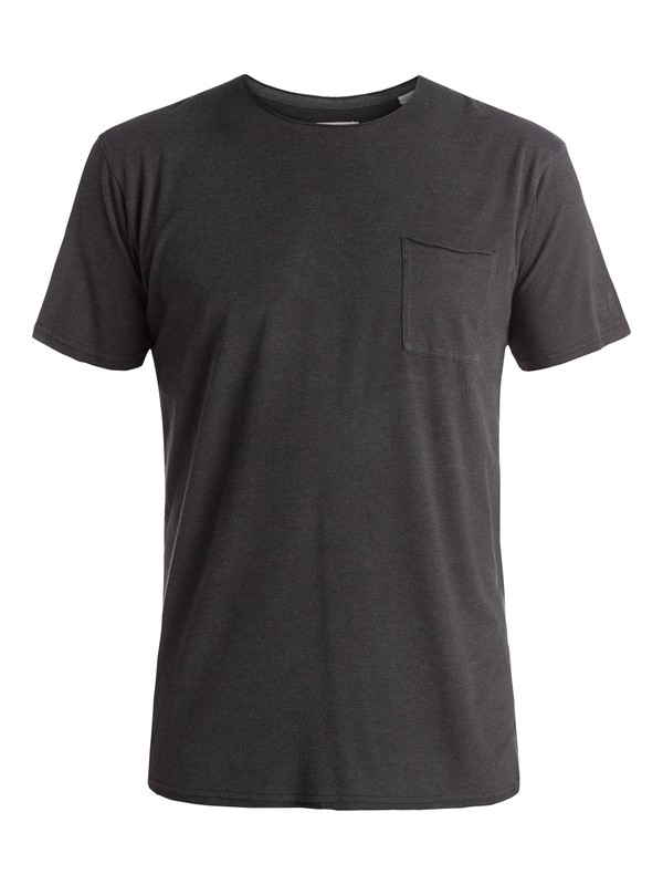 quiksilver, The Organic - Tee-Shirt à poche, TARMAC (kta0) 0 The Organic - Tee-Shirt à poche Noir EQYKT03448 Quiksilver