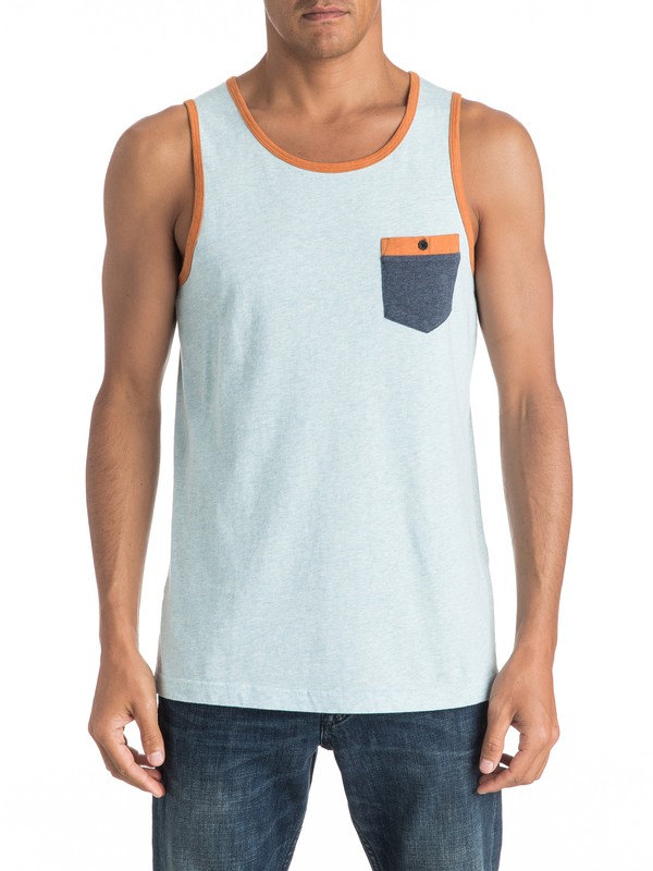 quiksilver, Baysic - Débardeur avec poche, ANGEL FALLS (bfg0) 0 Baysic - Débardeur avec poche EQYKT03497 Quiksilver