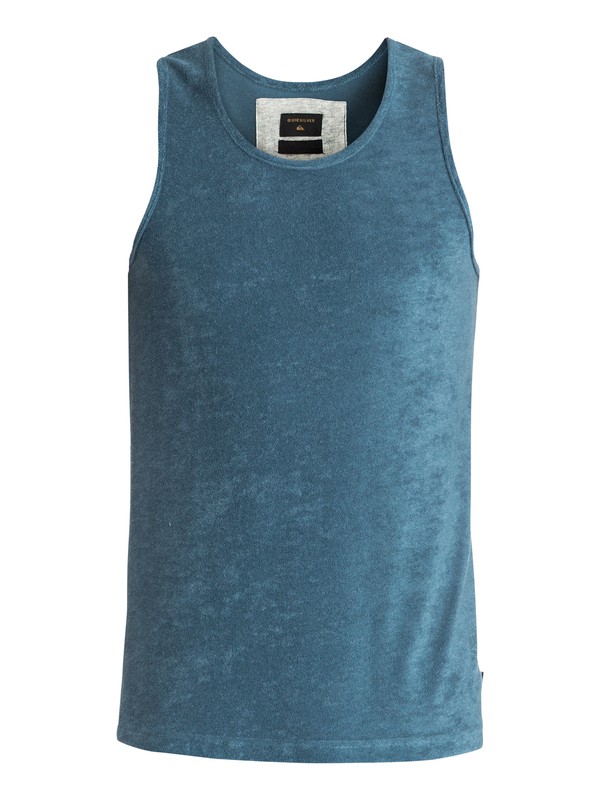 quiksilver, Ar Kiely - Haut sans manches, INDIAN TEAL (bqk0) 0 Ar Kiely - Haut sans manches Bleu EQYKT03499 Quiksilver