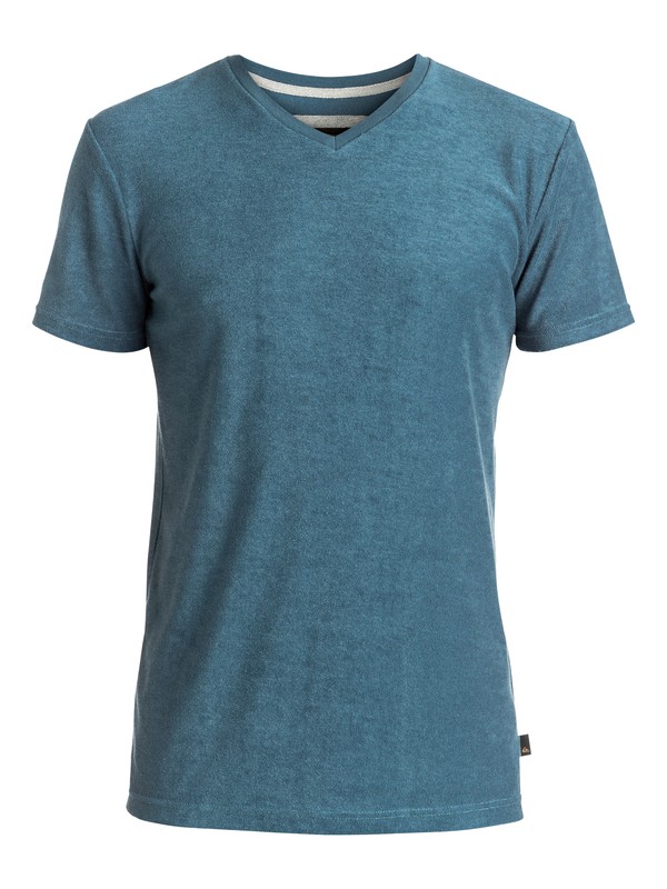 quiksilver, Ar Kiely V - Tee-Shirt, INDIAN TEAL (bqk0) 0 Ar Kiely V - Tee-Shirt Bleu EQYKT03502 Quiksilver