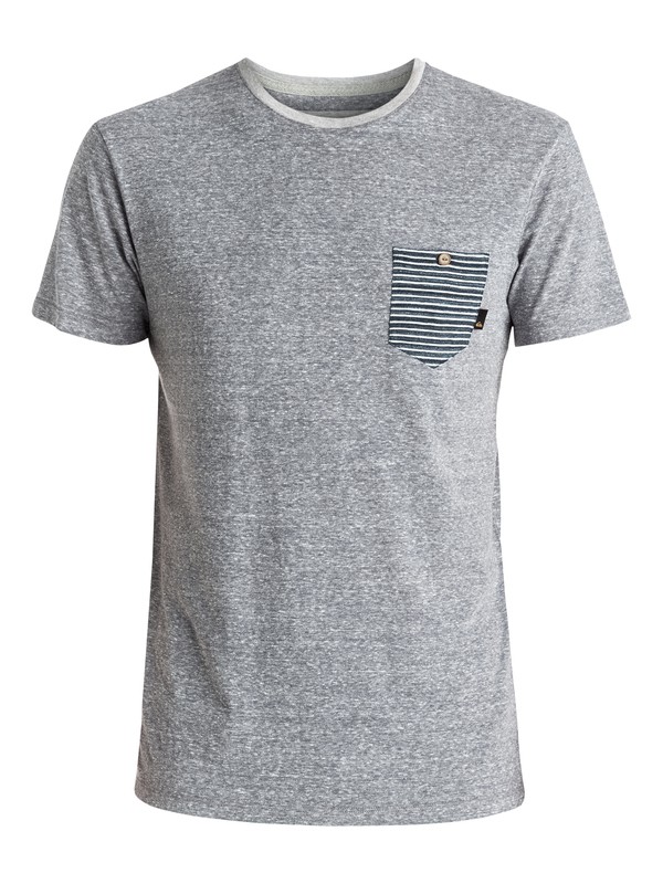 quiksilver, Hombre Jackson - Tee-Shirt à poche, MEDIUM GREY HEATHER (kpwh) 0 Hombre Jackson - Tee-Shirt à poche EQYKT03506 Quiksilver