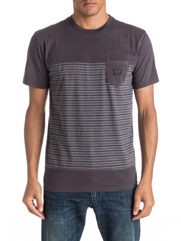 quiksilver, Full Tide - Tee-Shirt à poche, TARMAC (kta0) 0 Full Tide - Tee-Shirt à poche EQYKT03514 Quiksilver