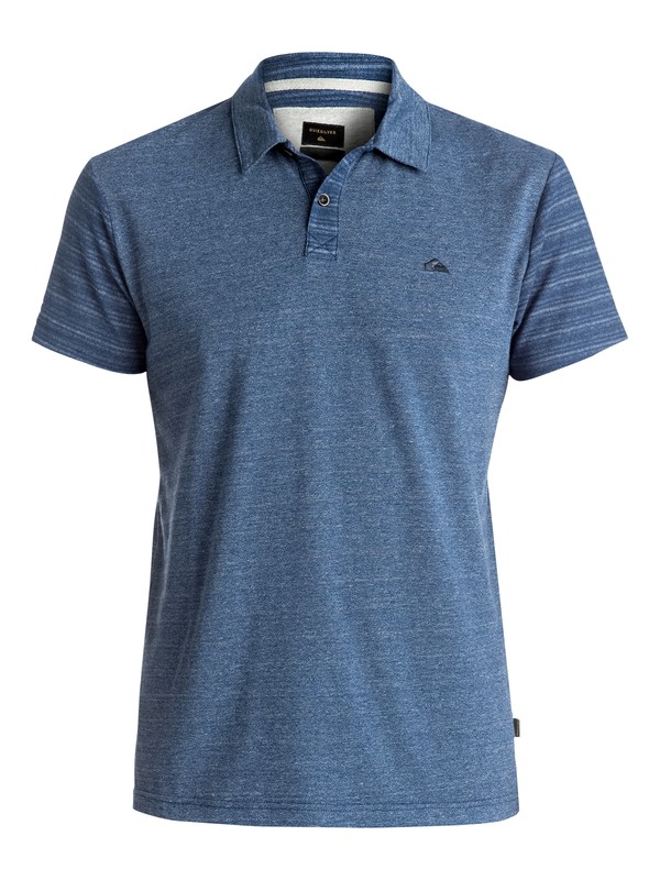 quiksilver, Cimbello Port - Polo, ESTATE BLUE (bsw0) 0 Cimbello Port - Polo Bleu EQYKT03517 Quiksilver